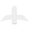 Ekena Millwork Bellingham Architectural Grade PVC Gable Bracket, 36"W x 21"H x 6"D x 6"F, 14/12 Pitch GBP036X21X0606BEL00 - alternate 2